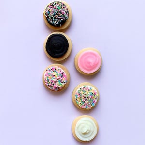 FROSTED SUGAR COOKIE resin wall sculpture art/3d wall art / resin wall art/ fake cookies / fake food/ kitschy/ sprinkles/ dopamine decor