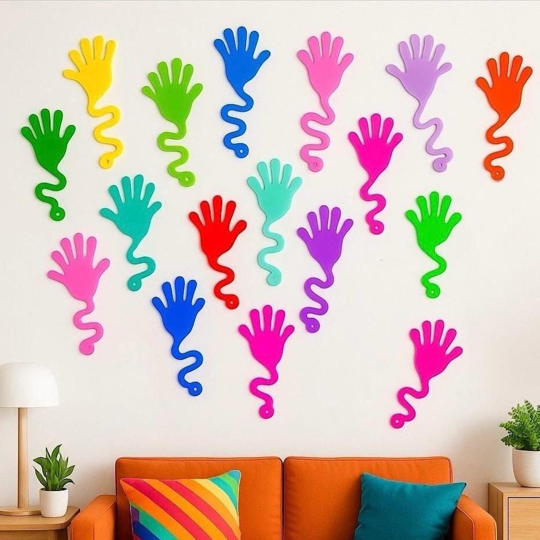 SLAPPY HANDS 3d Resin Wall Art – 3d Sculpture| Sticky Hand