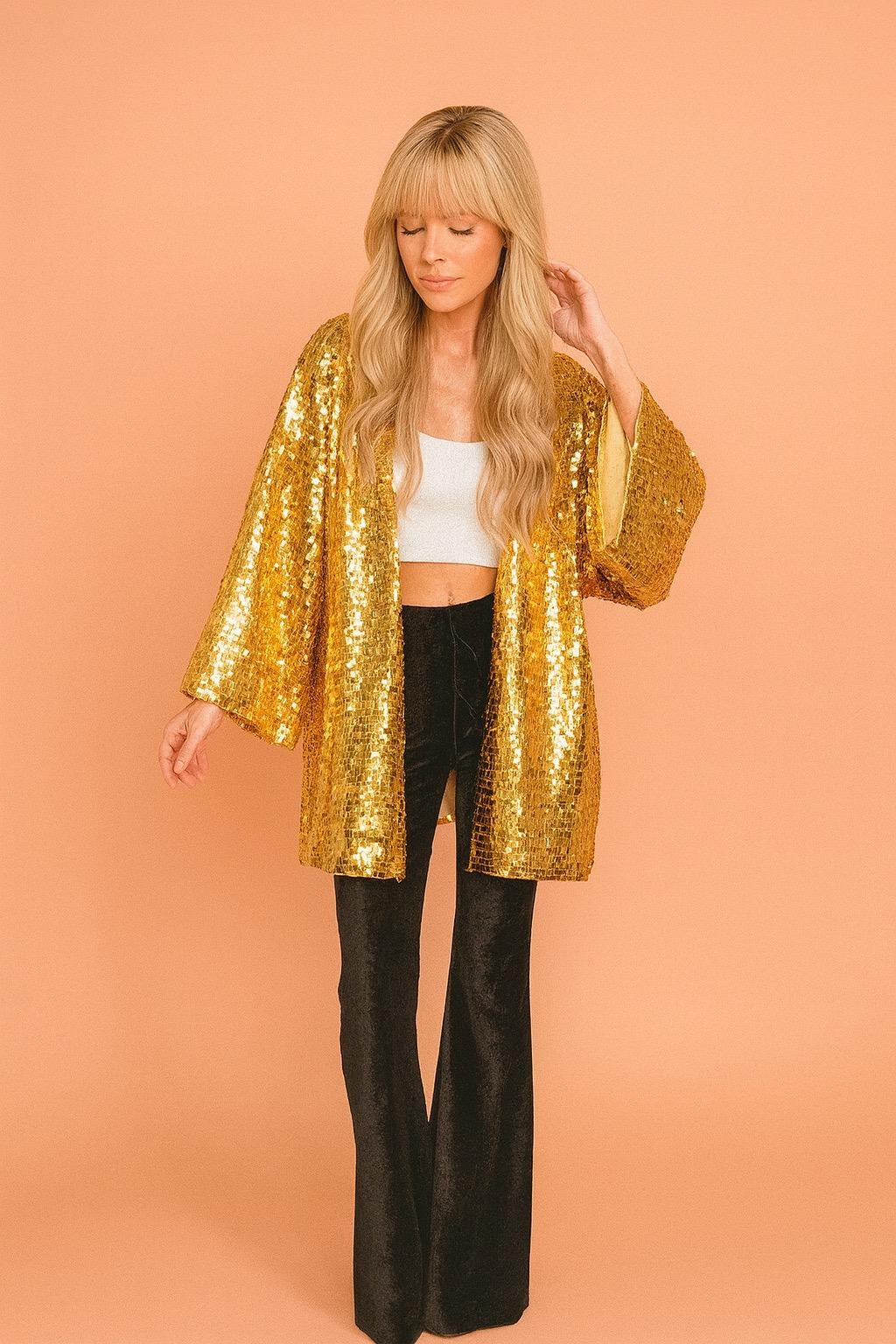 Sequin Blazer Dress