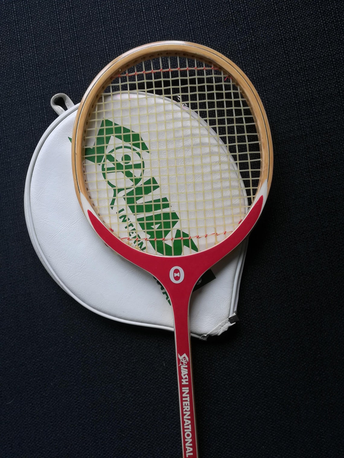 Vintage Squash Racket Squash International Etsy