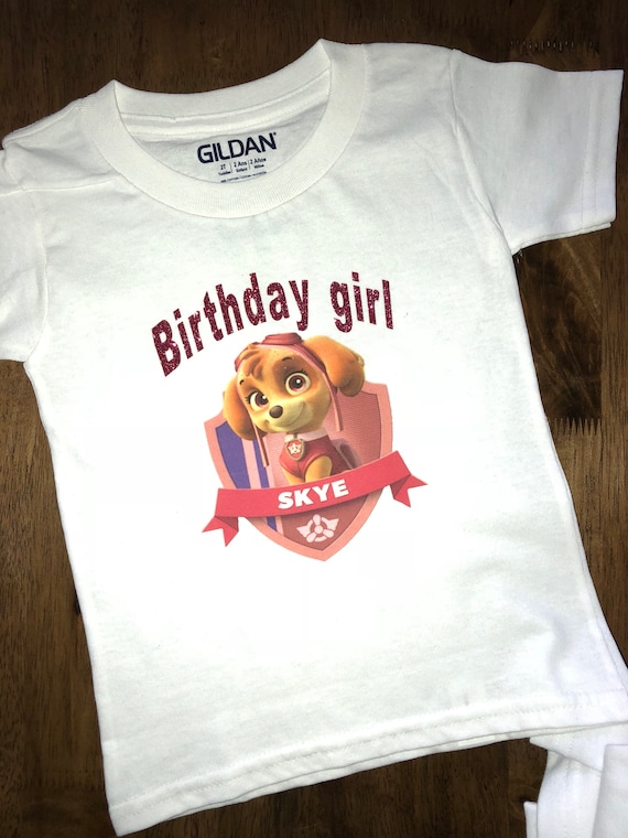 first birthday paw patrol shirt