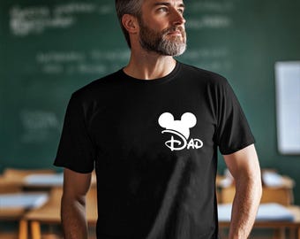 Camiseta de papá ratón, camiseta de papá de Disney, camiseta de papá de Mickey Mouse, camiseta de papá, regalo del día del padre, camiseta de papá Mickey, camiseta de papá ratón, camiseta de papá
