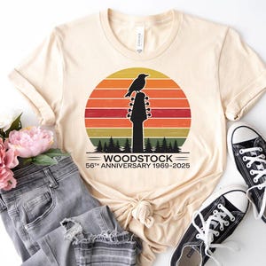 Woodstock 1969 Shirt, Woodstock Shirt, Hippie Shirt, Retro Shirt, Retro Van Shirt, 1969 Shirt, 1969 Gift, Woodstock Gift, 1960's Music Shirt