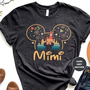 Mimi Mouse Shirt, Grandma mouse shirt, Disney family shirt, women&#39;s Disney shirt, Disney grandma shirt, Disneyworld shirt, Disney Shir