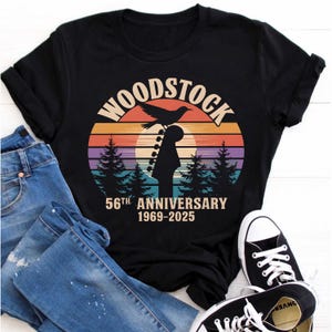 Woodstock 1969 Shirt, Woodstock Shirt, Hippie Shirt, Retro Shirt, Retro Van Shirt, 1969 Shirt, 1969 Gift, Woodstock Gift, 1960's Music Shirt