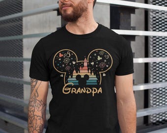 Grandpa Mouse Shirt, Disney Grandparents Shirt, Disney Vacation Shirt, Mickey Mouse, Papa mouse disney shirt, Father's Day Gift