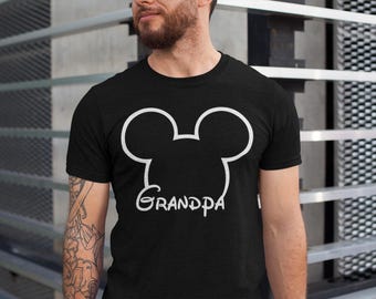Grandpa Mouse Shirt, Disney Grandparents Shirt, Disney Vacation Shirt, Mickey Mouse, Papa mouse disney shirt, Father's Day Gift