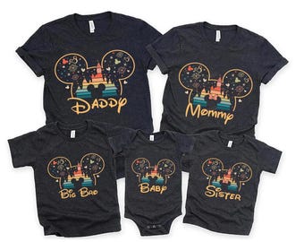 Disney 2025 Shirts, Disneyworld Shirts, Disney Vacation T-shirt, Disney Couple Shirt, Disney Clothes, Disney Trip Shirts, Disney Trip 2025