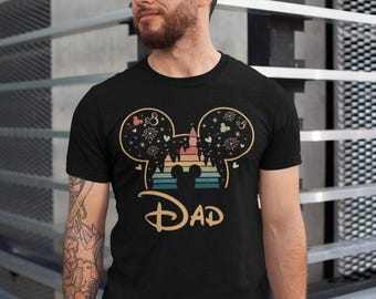 Camiseta de papá ratón, camiseta de papá de Disney, camiseta de papá de Mickey Mouse, camiseta de papá, regalo del día del padre, camiseta de papá Mickey, camiseta de papá ratón, camiseta de papá