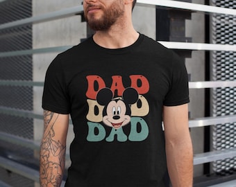 Camiseta de papá ratón, camiseta de papá de Disney, camiseta de papá de Mickey Mouse, camiseta de papá, regalo del día del padre, camiseta de papá Mickey, camiseta de papá ratón, camiseta de papá