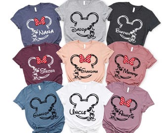 Disney 2025 Shirts, Disneyworld Shirts, Disney Vacation T-shirt, Disney Couple Shirt, Disney Clothes, Disney Trip Shirts, Disney Trip 2025