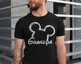 Grandpa Mouse Shirt, Disney Grandparents Shirt, Disney Vacation Shirt, Mickey Mouse, Papa mouse disney shirt, Father's Day Gift
