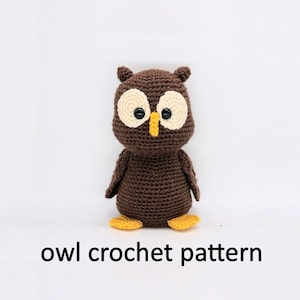 Lily the Owl PDF Crochet Pattern image 1