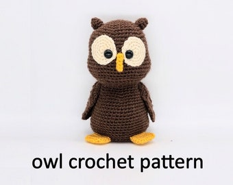 Lily the Owl PDF Crochet Pattern