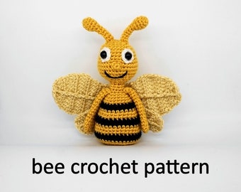 Flo the Bee Crochet Pattern PDF