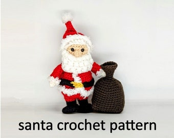 Modèle de crochet PDF Père Noël