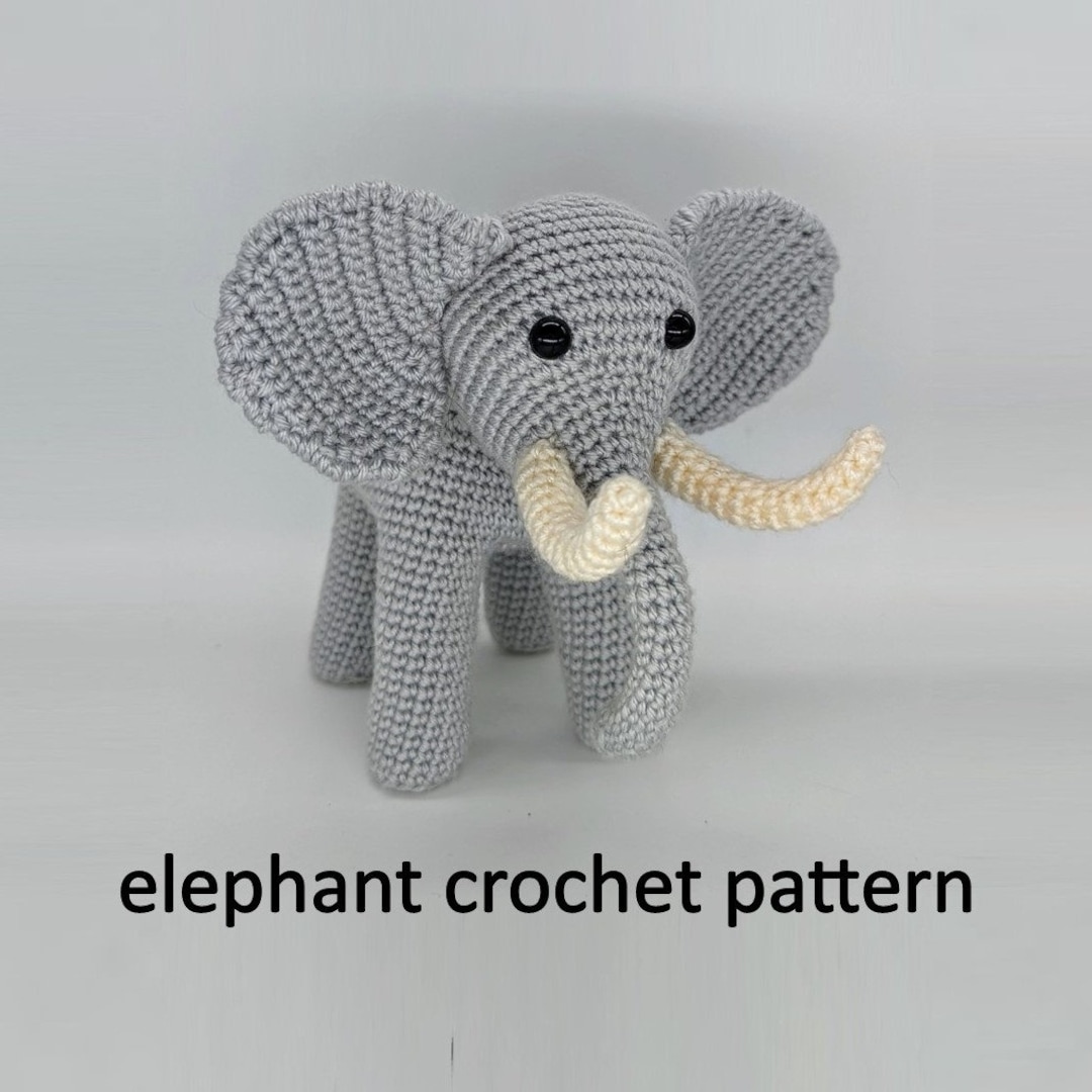 Nelly the Elephant PDF Crochet Pattern