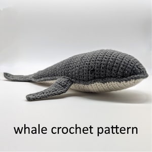 Evelyn the Whale PDF Crochet Pattern