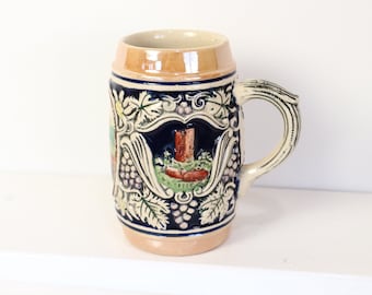 Large Moveable 925 Sterling Silver Beer Stein Charm Pendant Mug Glass Cup Large Moveable 925 Sterling Silver Beer Stein Charm Pendant Mug Glass Cup