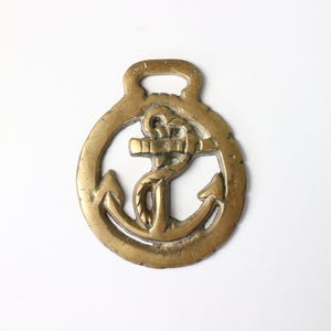 Vintage Cast Brass Horse medallion-bridle decoration-  collectible,bohemian classic decor, Klepperman. Grain