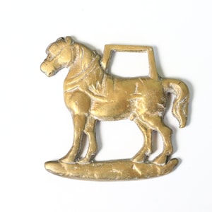 Vintage Messingpferd Medaillon-Zaum Dekoration-Sammlerstück, Boho klassisches Dekor, Klepperman. Pferd