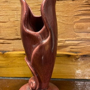 Gilmer Texas pottery vases set of 2