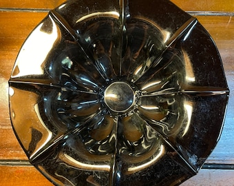 Vintage black amethyst bowl