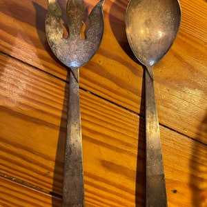 Vintage silver plated serving pieces