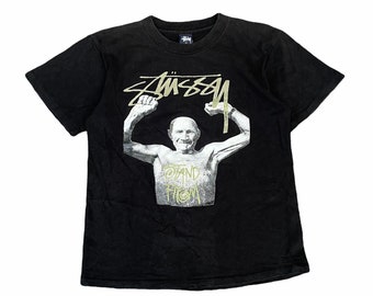 Vintage Stussy Old Man Shirt - Etsy