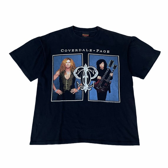 Buy Vintage 90s Coverdale Page X Jimmy Page Japan Tour 1993 Online