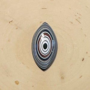 Fordite Cabochon (5) - Detroit Agate - Car Paint - Jewelry - Crafting