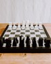 Chess Set Bauhaus Model 1 1922 Minimalist Chess Set with Board 