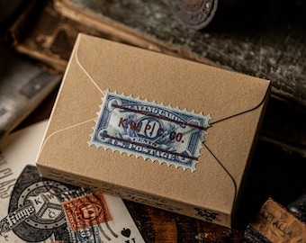 Postage Paid Playing Cards - Hand Illustrated Vintage Inspired Deck