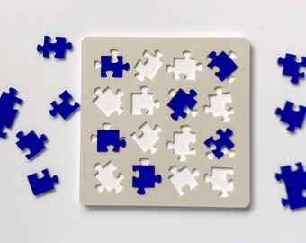 Jigsaw 16 Puzzle - Acrylic Packing Puzzle Designed by Yuu Asaka