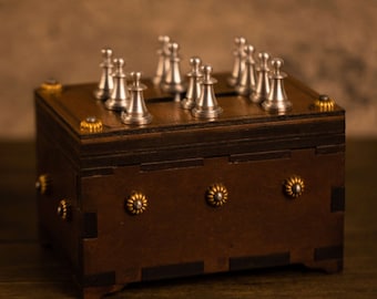 Luxury Chess Puzzle Box