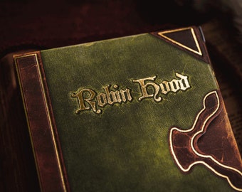 Robin Hood-speelkaarten - handgeïllustreerd luxe kaartspel