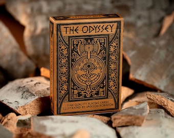 The Odyssey Playing Cards - Hand Illustriertes Luxus Deck