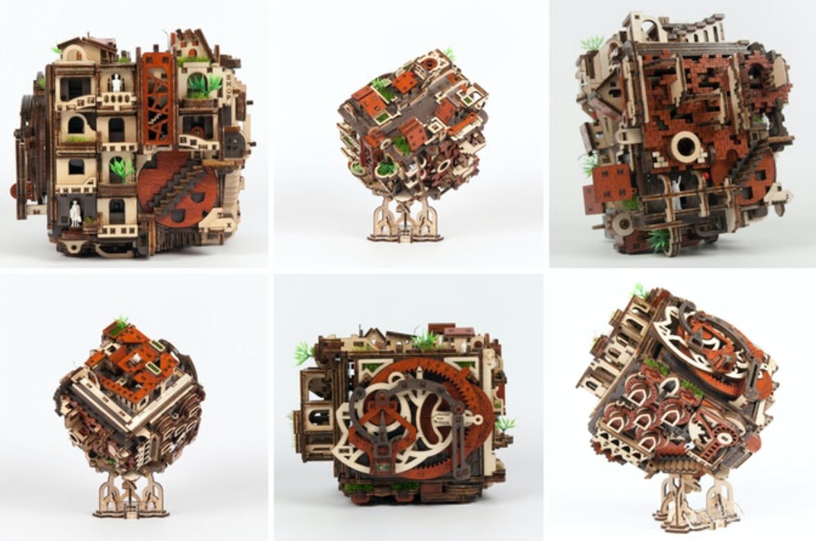 DIY Architecto Puzzle Box Made in France Etsy