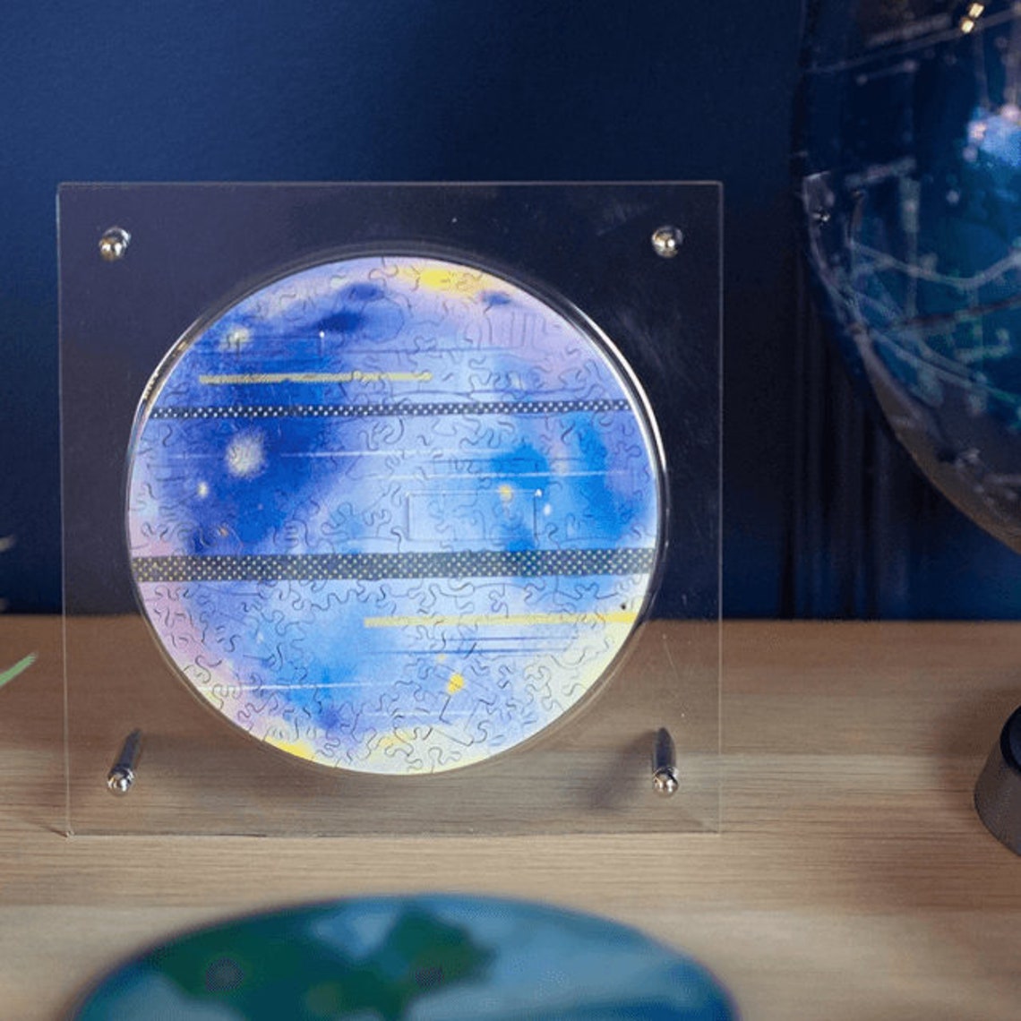 Jigsaw Puzzles Mercury Premium Wood Jigsaw Puzzles & Etsy