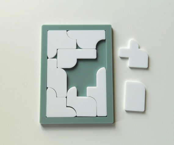 Ice 9 Acrylic Packing Puzzle Etsy UK