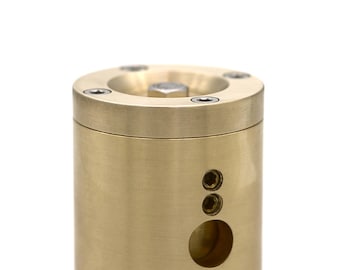 Piston Puzzle - Premium Brass Cylinder Made in the UK