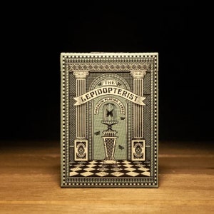 Lepidopterist Luxury Playing Cards - Unique Poker Deck, Custom Illustration