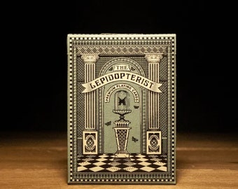 Luxe speelkaarten lepidopterist - uniek pokerdeck, aangepaste illustratie