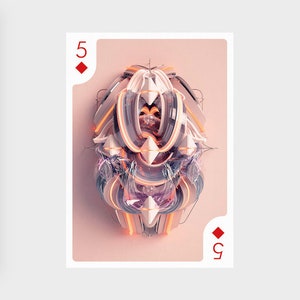 Playing Arts: Edition Three Playing Cards - 55 illustrazioni uniche