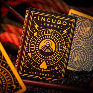 Carte da gioco Incubo Mezzanotte - Illustrazione personalizzata