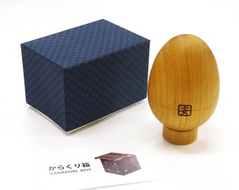KARAKURI BOX カラクリ箱 egg 卵型 安兵衛 亀井明夫 パズル il_340x270.3932475773_rsax.jpg