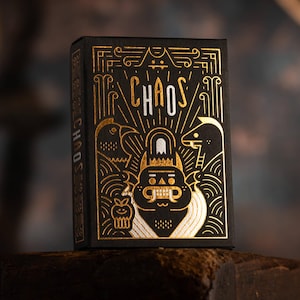 Carte da gioco Mini Chaos - Illustrazione personalizzata, 44 x 63 mm