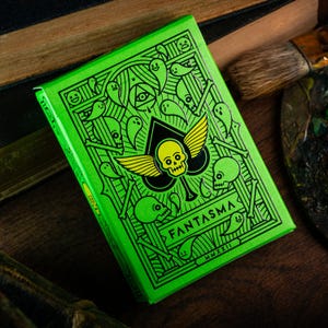 Cartas de Baralho Fantasma Ectoplasma - Arte ilustrada personalizada