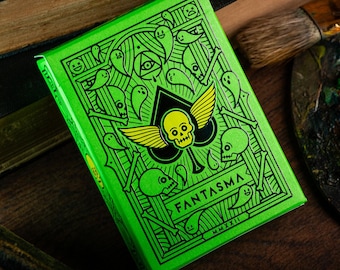 Fantasma Ectoplasm Playing Cards - Custom illustrated Artwork