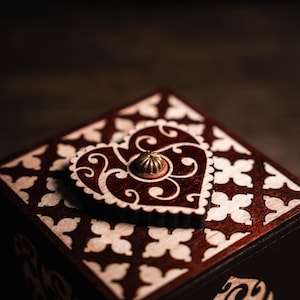 Herz Puzzle Box, Geheimbox